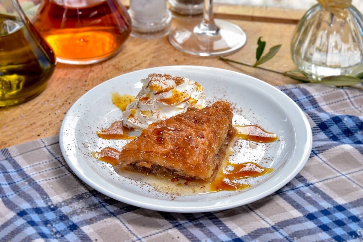 dessert restaurant grec la folie grecque woluwe